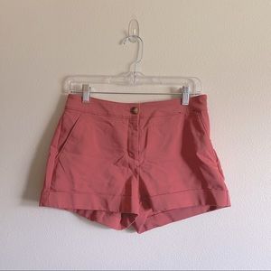Express Coral Pink Shorts